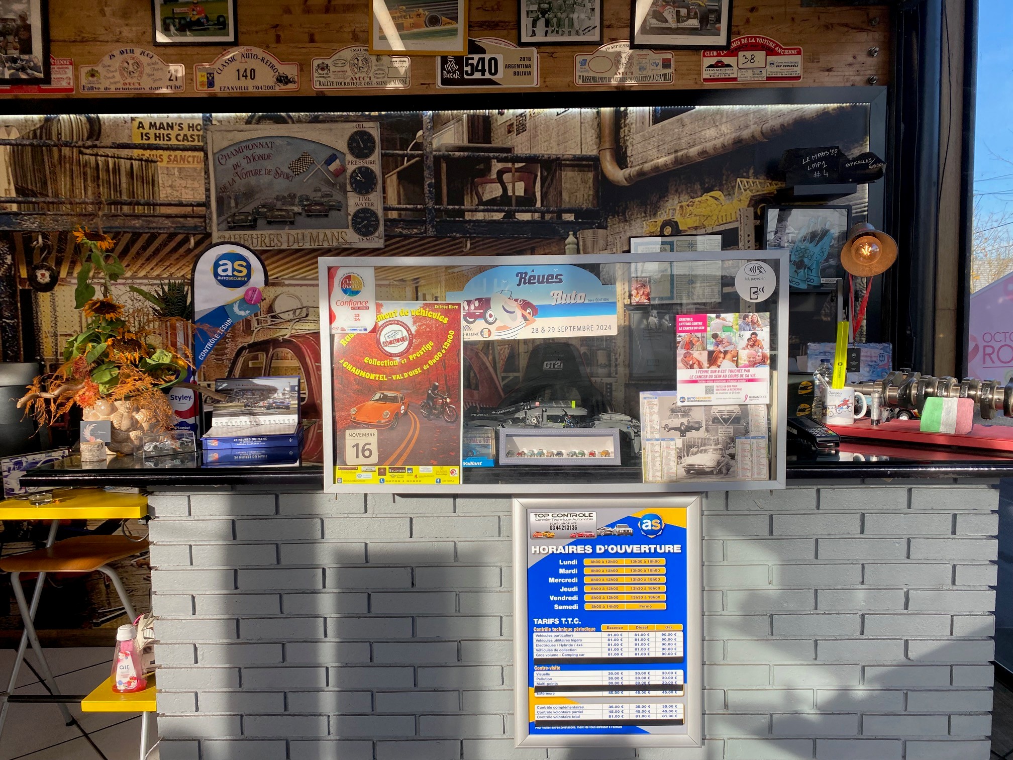 Images AS Autosécurité Contrôle Technique LAMORLAYE