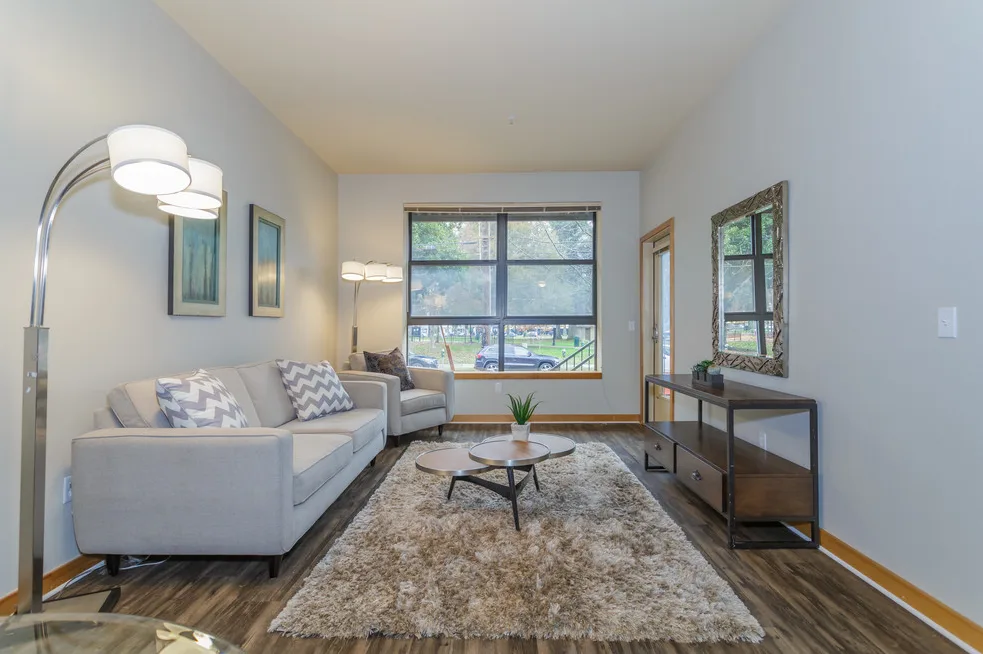 Living Room at FREMONT MEWS