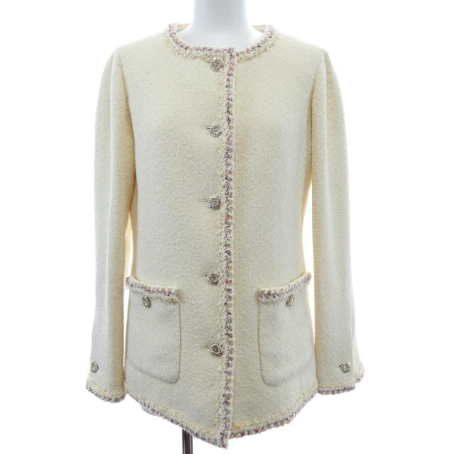 シャネル CHANEL P80879V73609 ノーカラージャケット