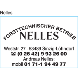 Logo Forsttechnischer Betrieb Nelles