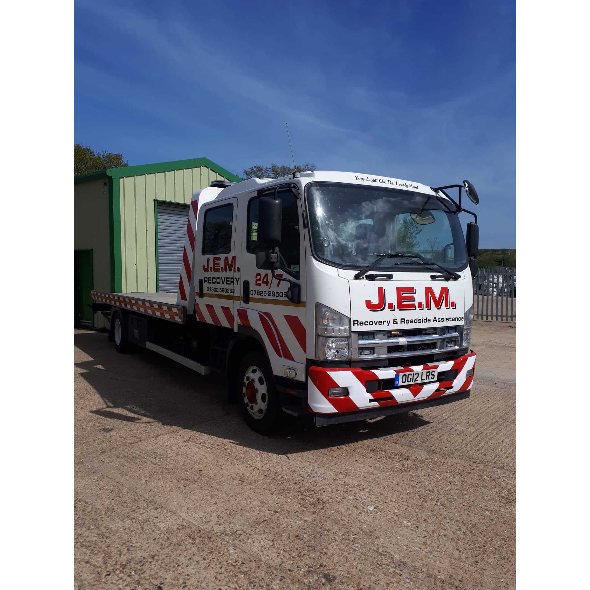 LOGO Jem Recovery Beccles 01502 464746