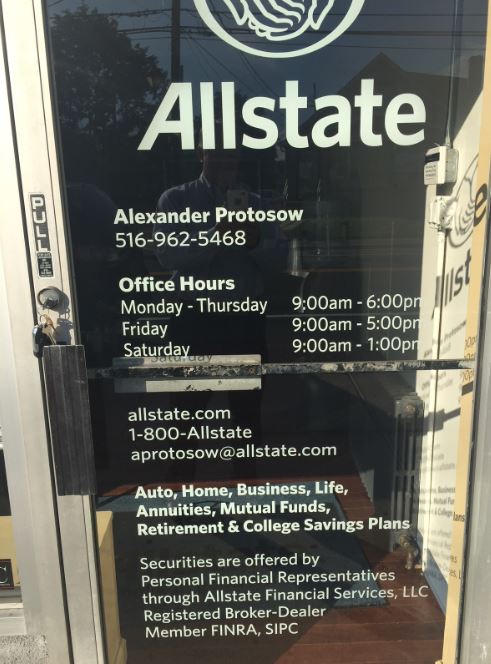 Alexander Protosow: Allstate Insurance East Meadow (516)962-5468