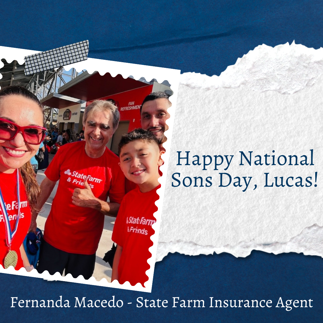 Happy National Sons Day to my amazing son, Lucas! Ensure your loved ones are covered with Life Insurance!