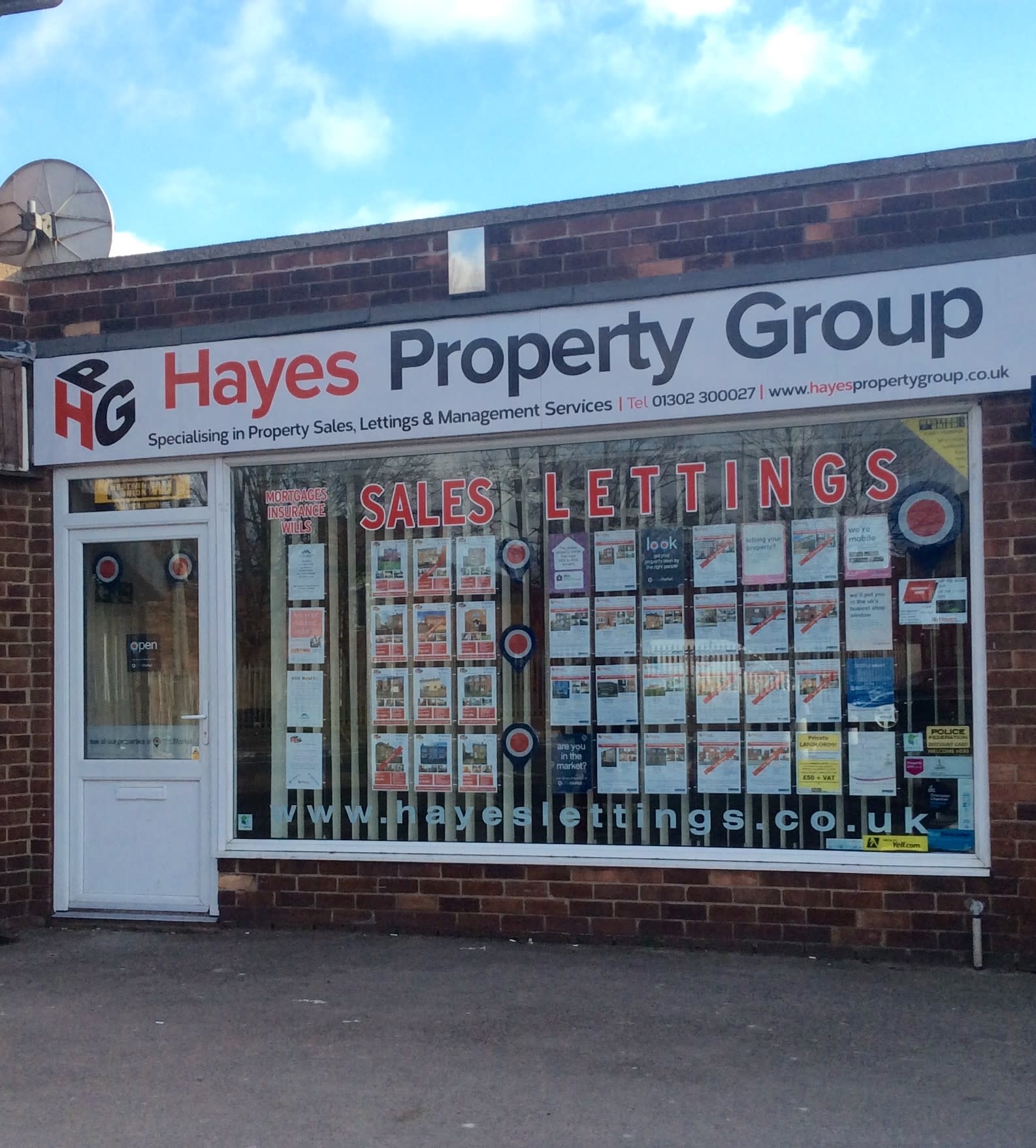 Hayes Residential Lettings Doncaster 01302 300027