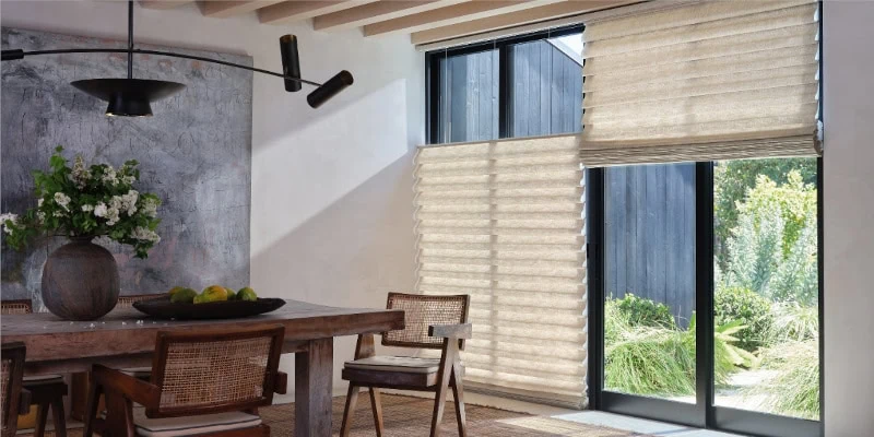 Vignette® Roman Shades offer a stunning blend of classic beauty and modern convenience.