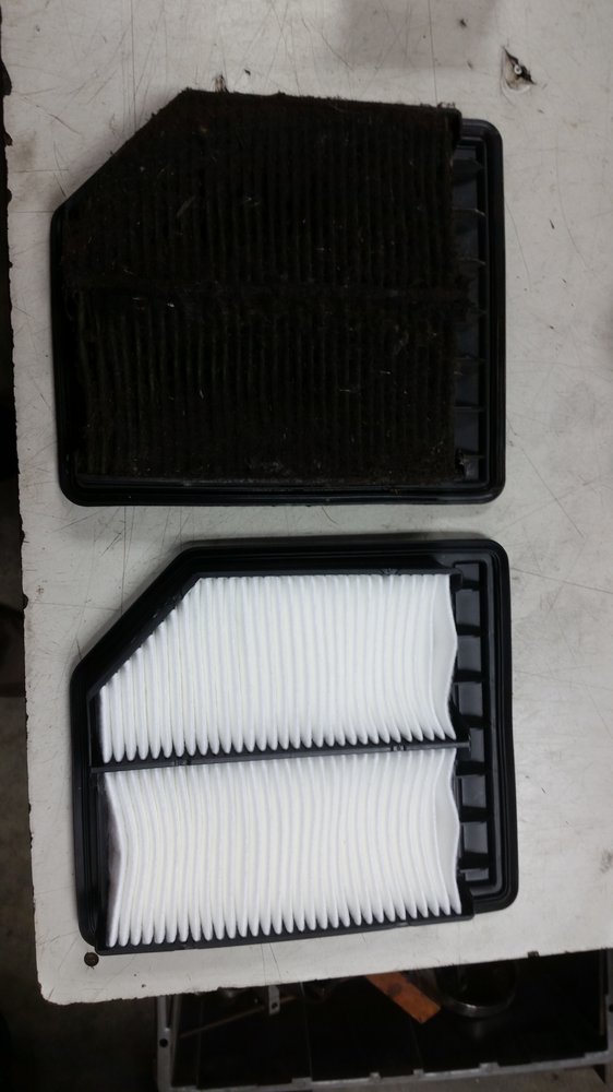 Try breathing through that air filter, yuck! Get yours checked today!