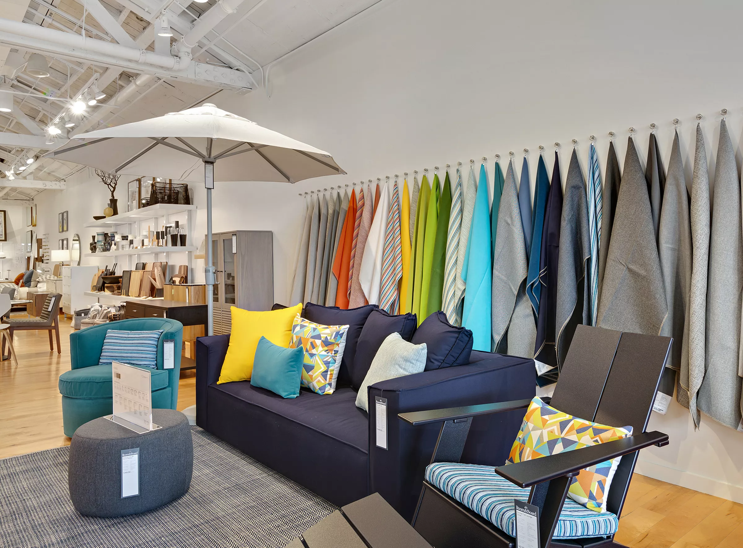 Room & Board Pasadena store interior