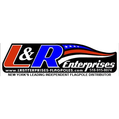 L &amp; R Flagpoles Logo