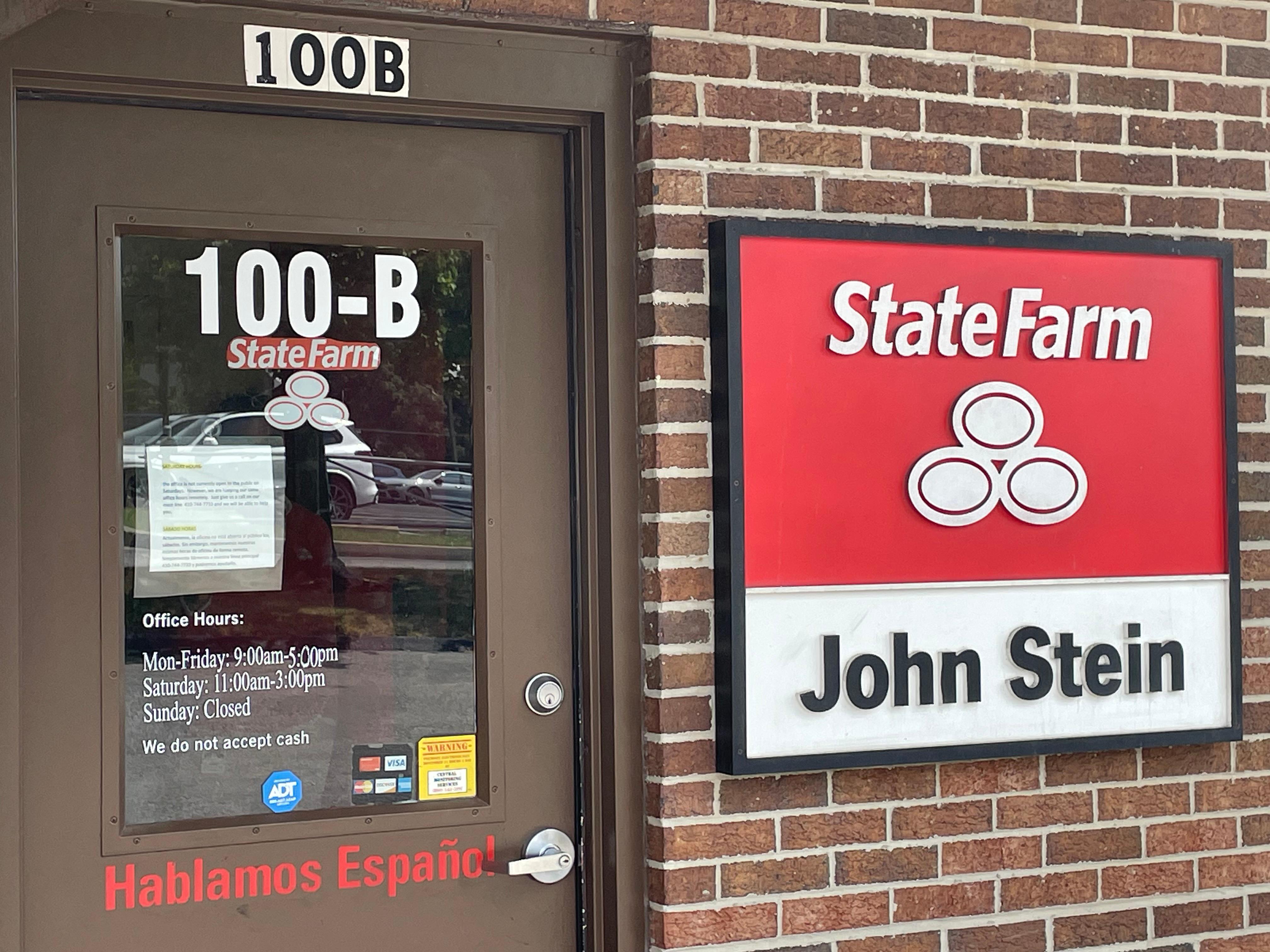 Call of stop by John Stein State Farm for a free auto insurance quote!