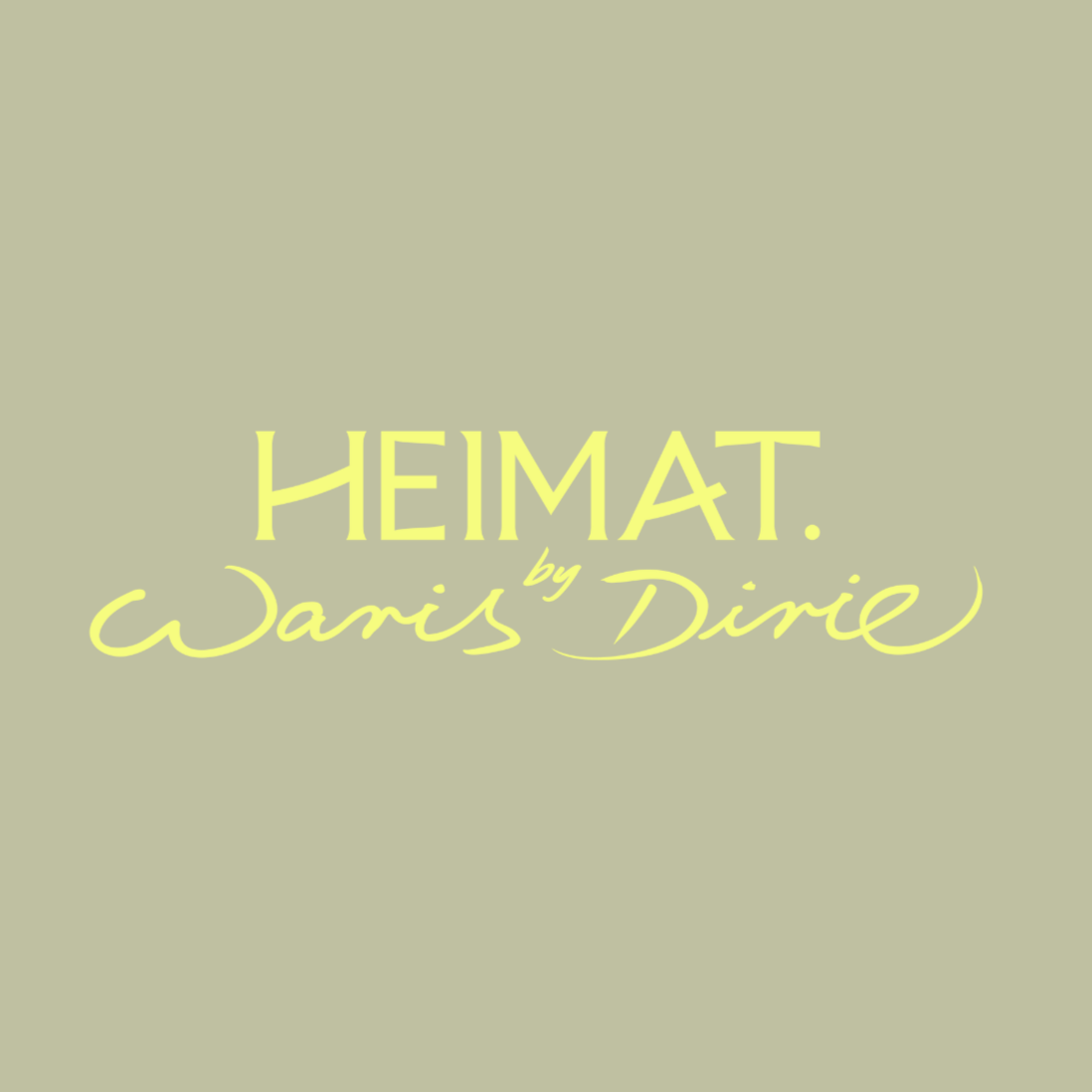 HEIMAT by Waris Dirie Logo