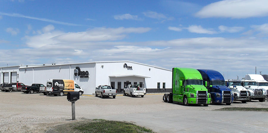 Mack Trucks dealership in Lexington, NE.