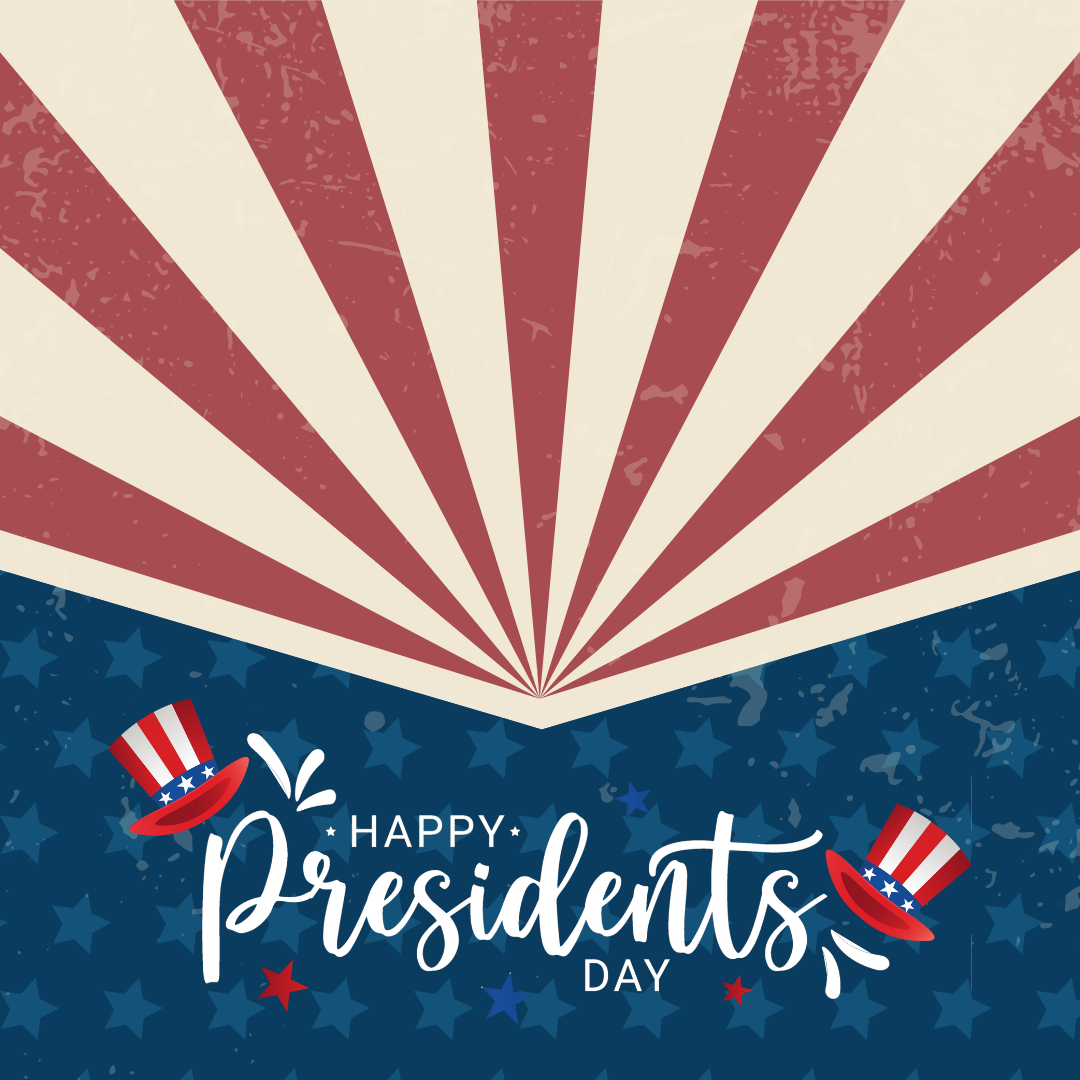 Happy Presidents Day! Today, we take a moment to reflect on the leaders who helped shape our nation and the values they upheld. Their dedication and service continue to inspire us in the work we do every day. We hope you have a wonderful day celebrating this important part of our history.