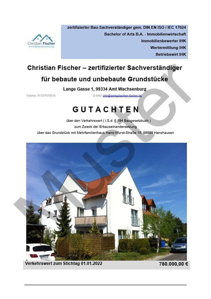 Kundenbild groß 2 Sachverständiger für Immobilienbewertung Christian Fischer