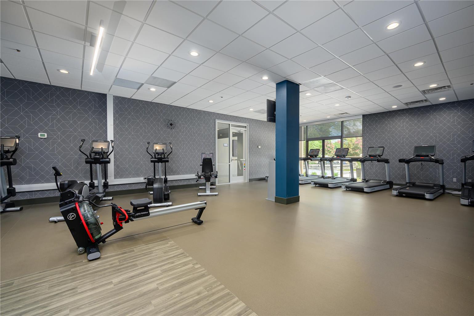 Health club fitness center gym