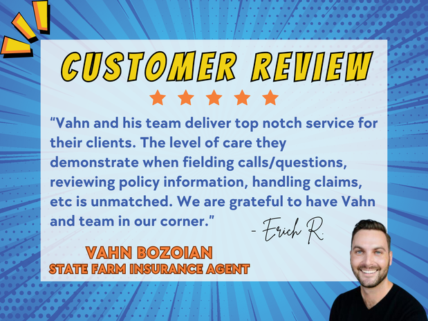 Images Vahn Bozoian - State Farm Insurance Agent
