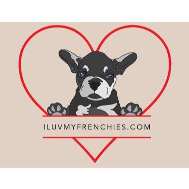 I Luv My Frenchies Logo