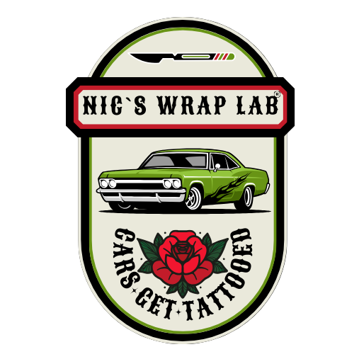 nic's wrap lab Logo