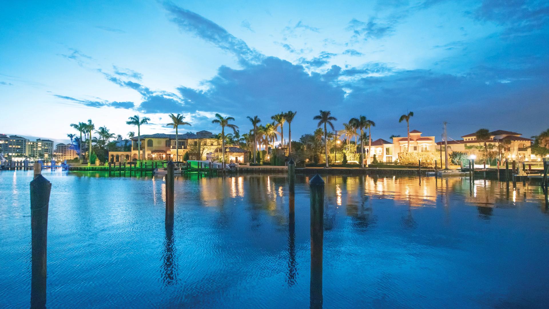 Near entertainment and high-end shopping