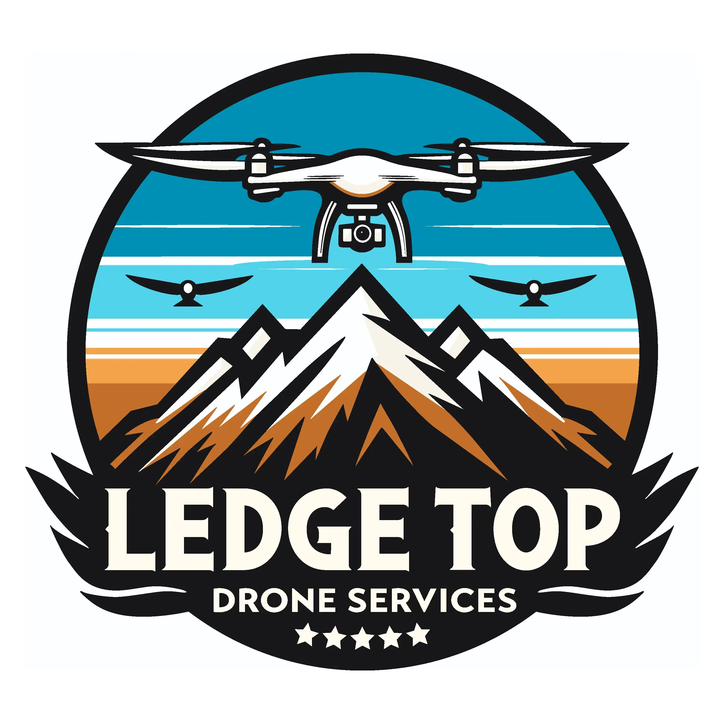 Ledge Top Drone Services | Wisconsin Deer Recovery Logo