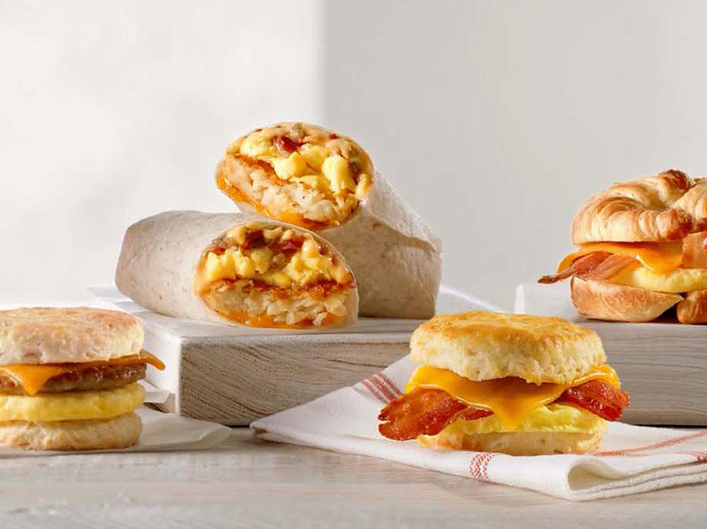 Casey's breakfast bundle - breakfast sandwiches and breakfast burrito