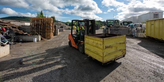 REWAG Recycling- und Entsorgungscenter Wiggertal AG, Gewerbegebiet Kornweg in Oftringen