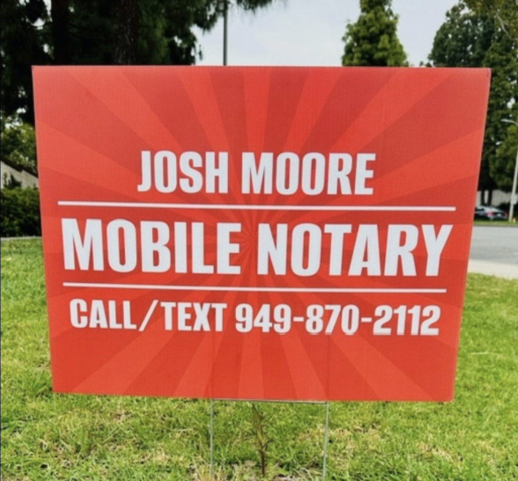 Mobile notarized documents