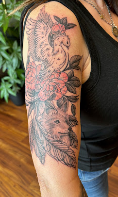 Branded Bear Tattoo Image