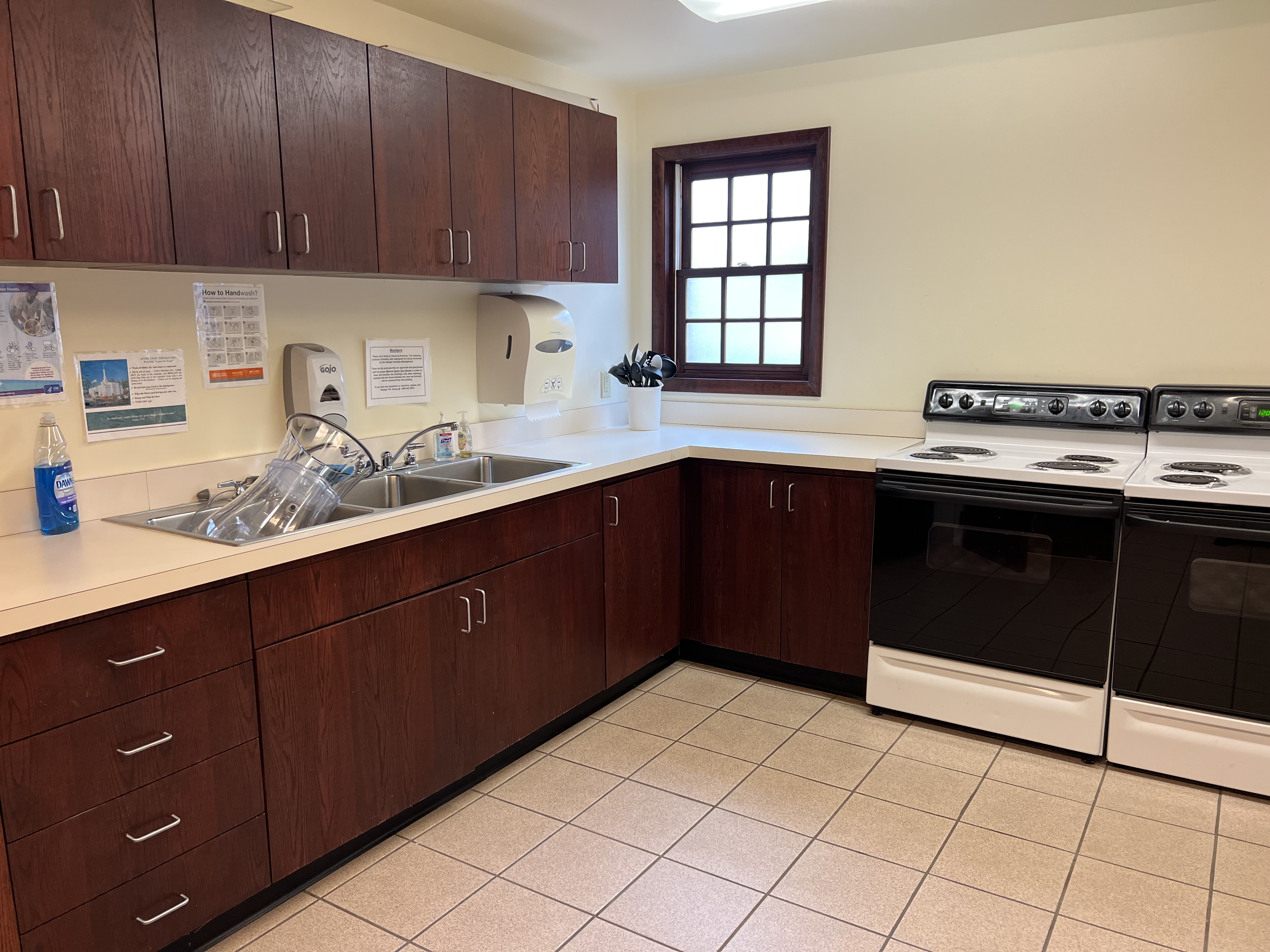 KItchen in the Eden building.