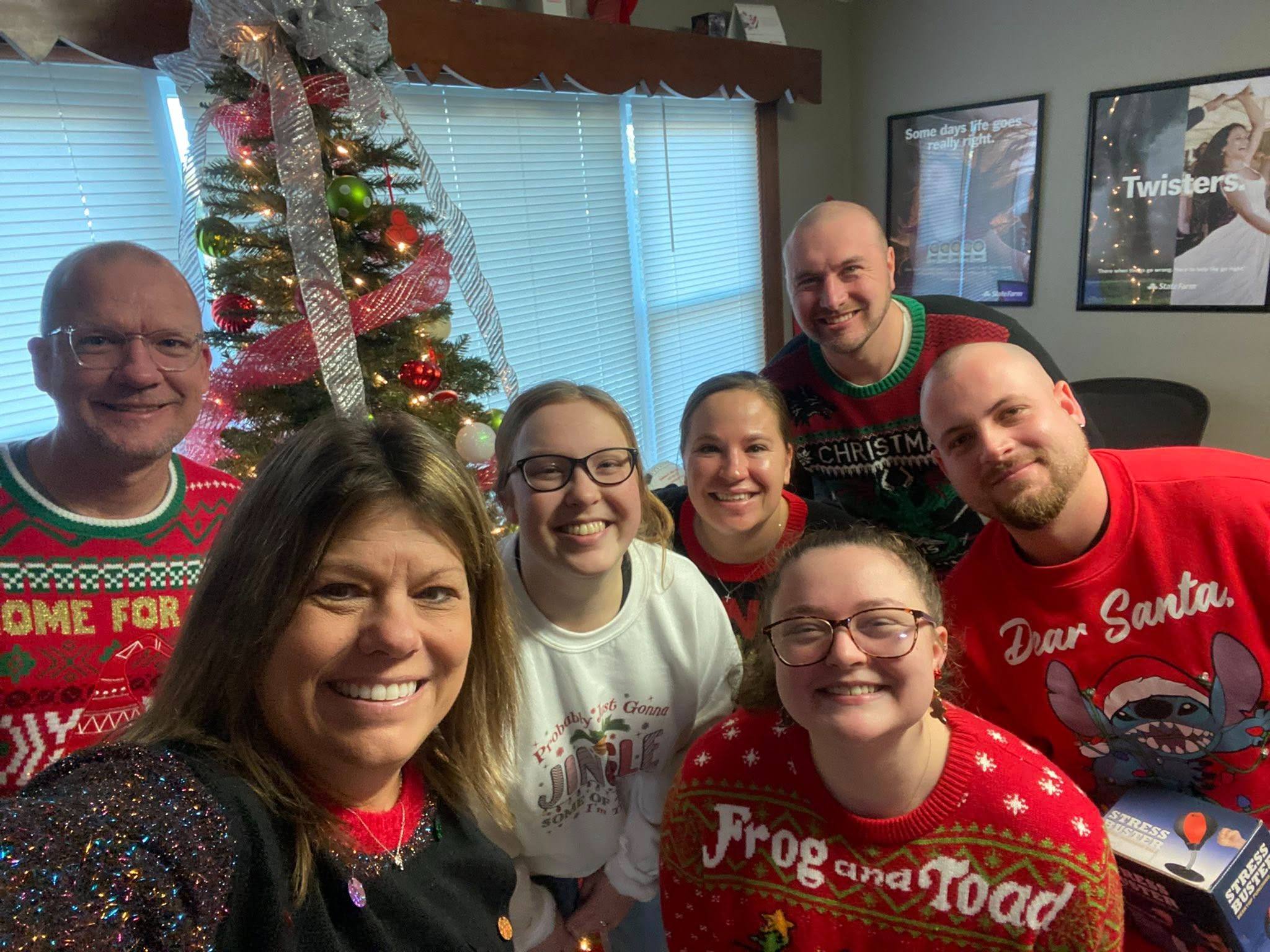 ‘Tis the season…so we celebrated our office Christmas this morning! I’m so blessed to be able to surround myself with these amazing people.