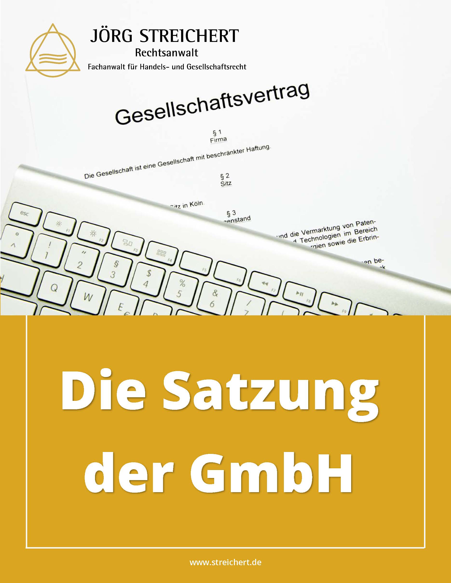 Rechtsanwalt Jörg Streichert, Fachanwalt für Handels- und Gesellschaftsrecht, Reichenberger Straße 8 in Kaufbeuren