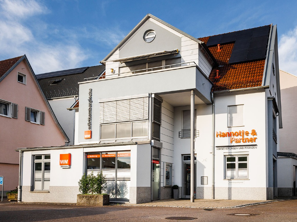 Württembergische Versicherung: Hannotte, Vorderer Viehmarktweg 26 in Ebersbach an der Fils