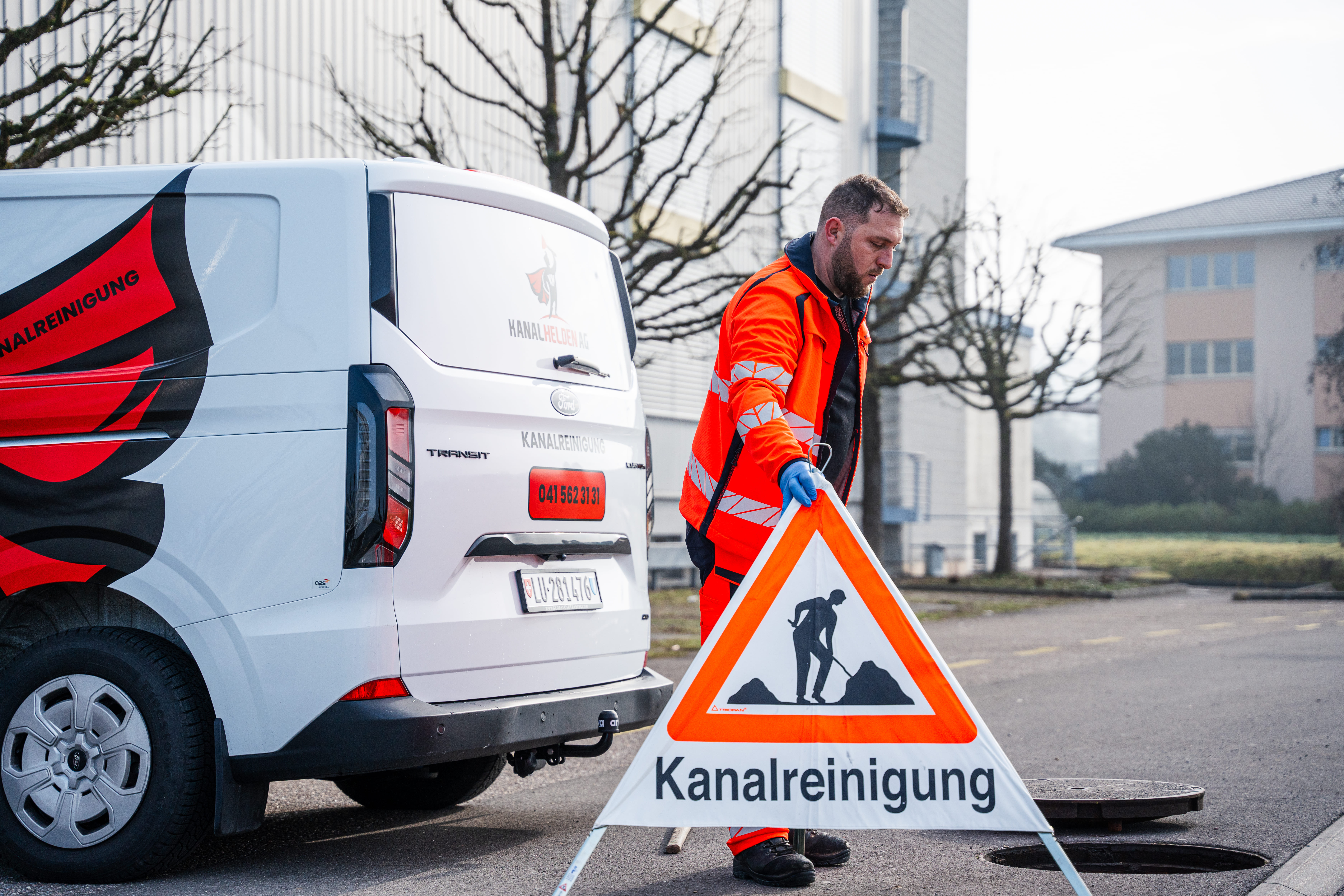Bilder Kanalreinigung Zürich - Kanalhelden AG