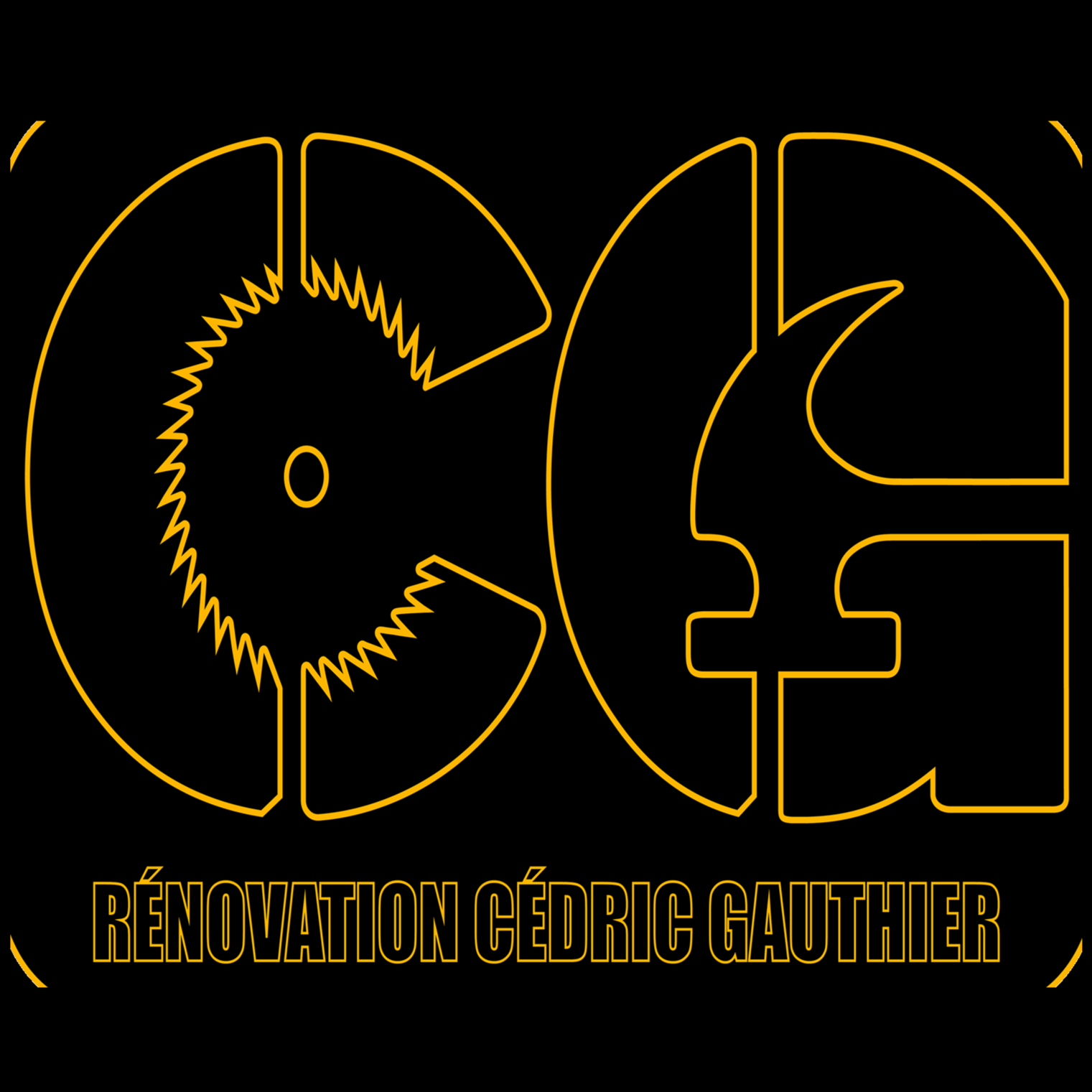 Rénovation Cédric Gauthier - Revêtement Extérieur Acrylique, Finition de Béton Logo