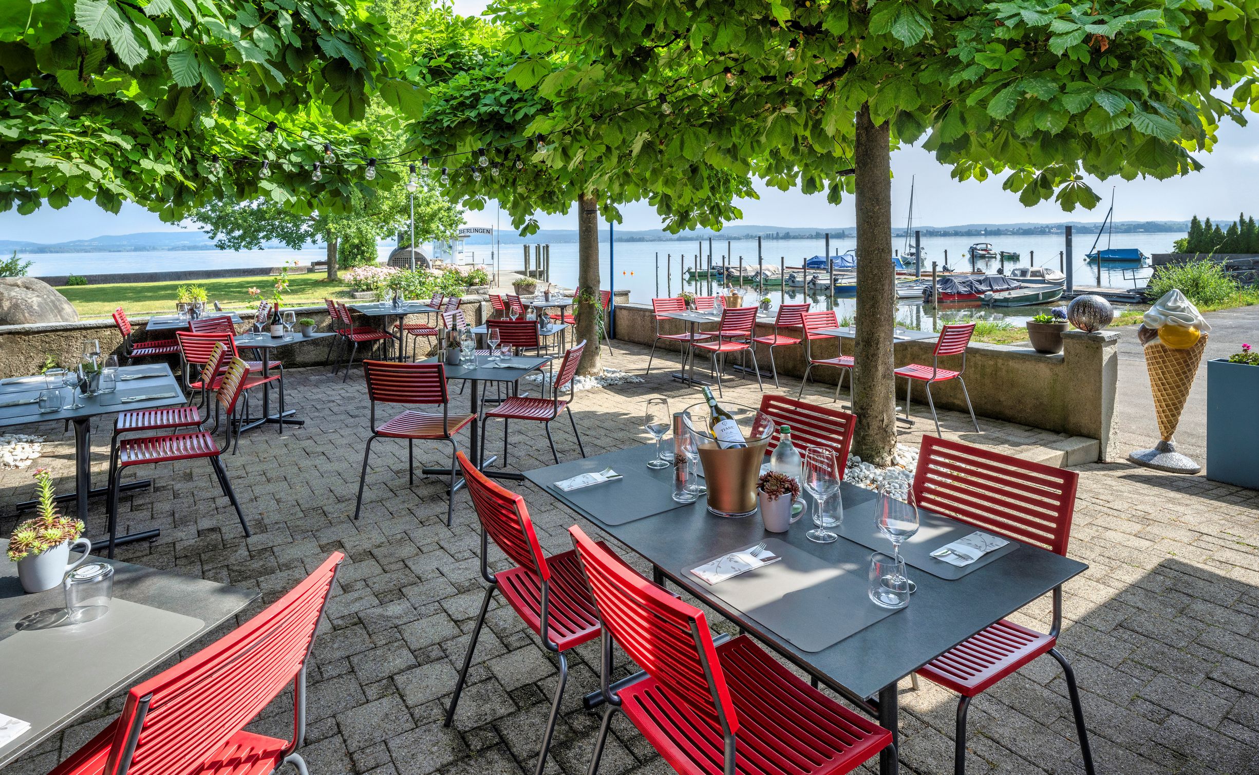 Restaurant Pizzeria zum Schiff, Seestrasse 77 in Berlingen