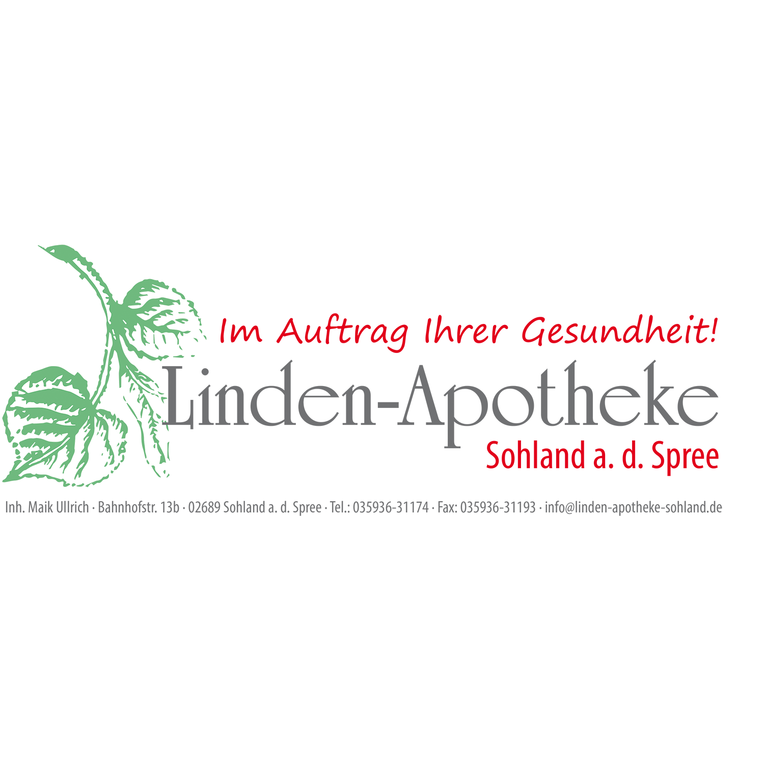 Linden-Apotheke in Sohland an der Spree - Logo
