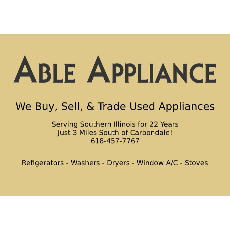 Able Appliance Logo