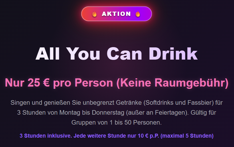 All You Can Drink