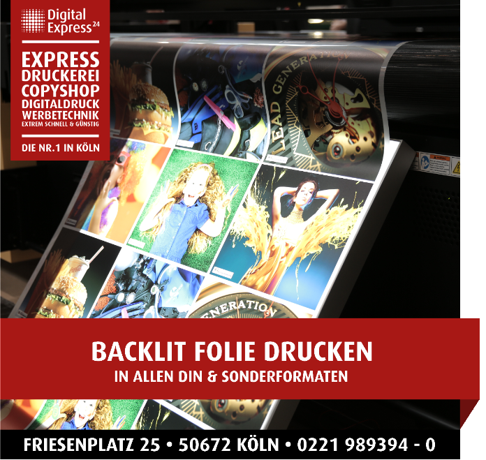 Copyshop Köln + Druckerei Köln: Express Digitaldruck Nr. 1 | Digital Express 24, Hahnenstr. 47-49 in Köln