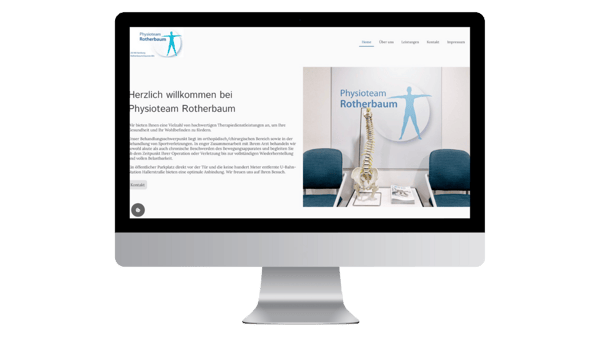 Hanse Medien realisierte für das Physioteam Rotherbaum Hamburg eine moderne Praxis-Website mit klarer Struktur, lokalem SEO-Fokus und patientenorientiertem Design.