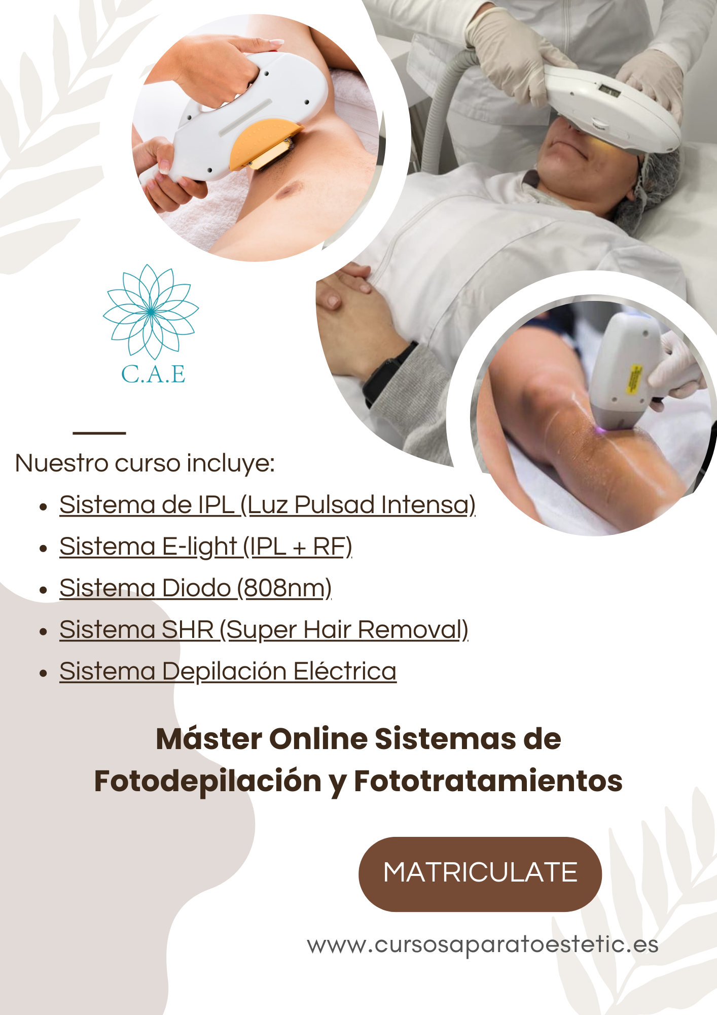Images Cursos Online de Aparatología Estética (CAE)
