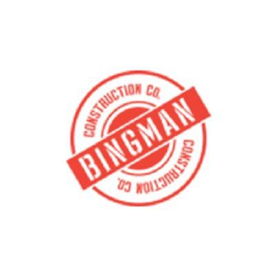 BINGMAN Construction Company Logo