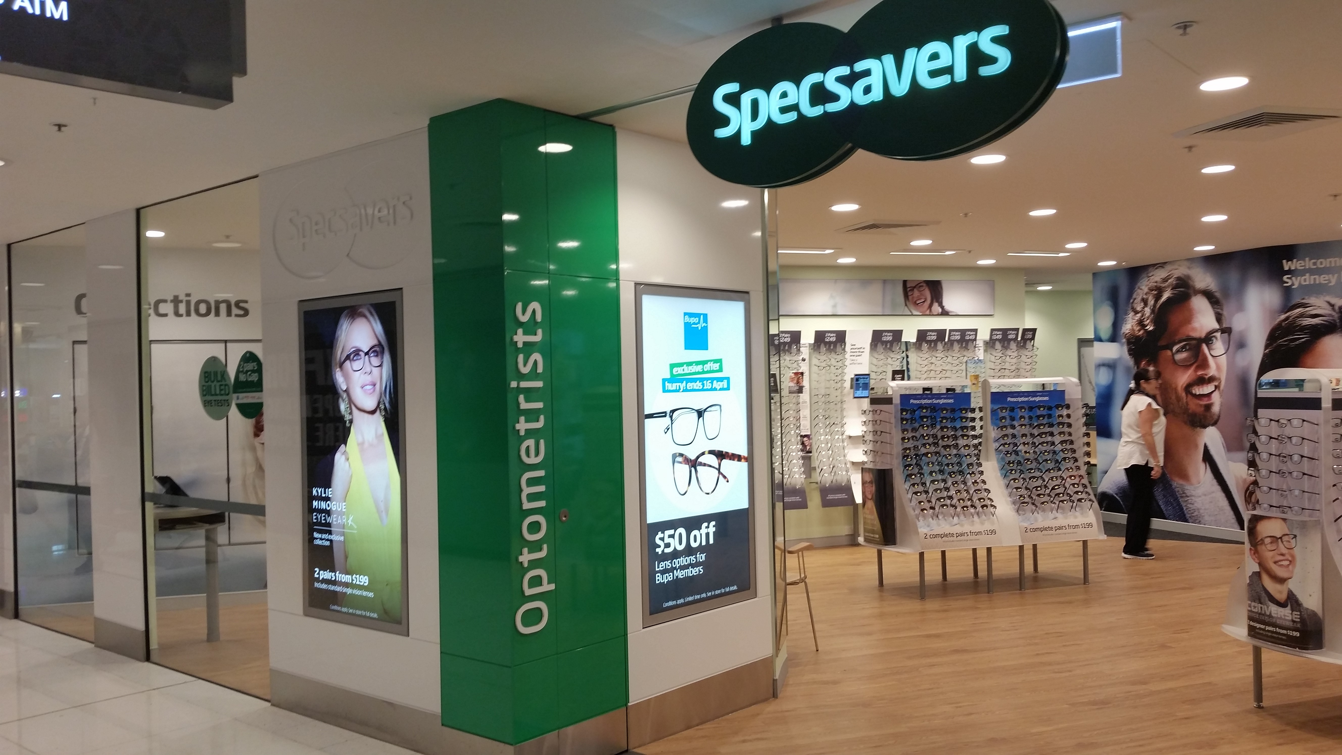Specsavers Optometrists - Sydney - MetCentre Sydney (02) 9241 3644