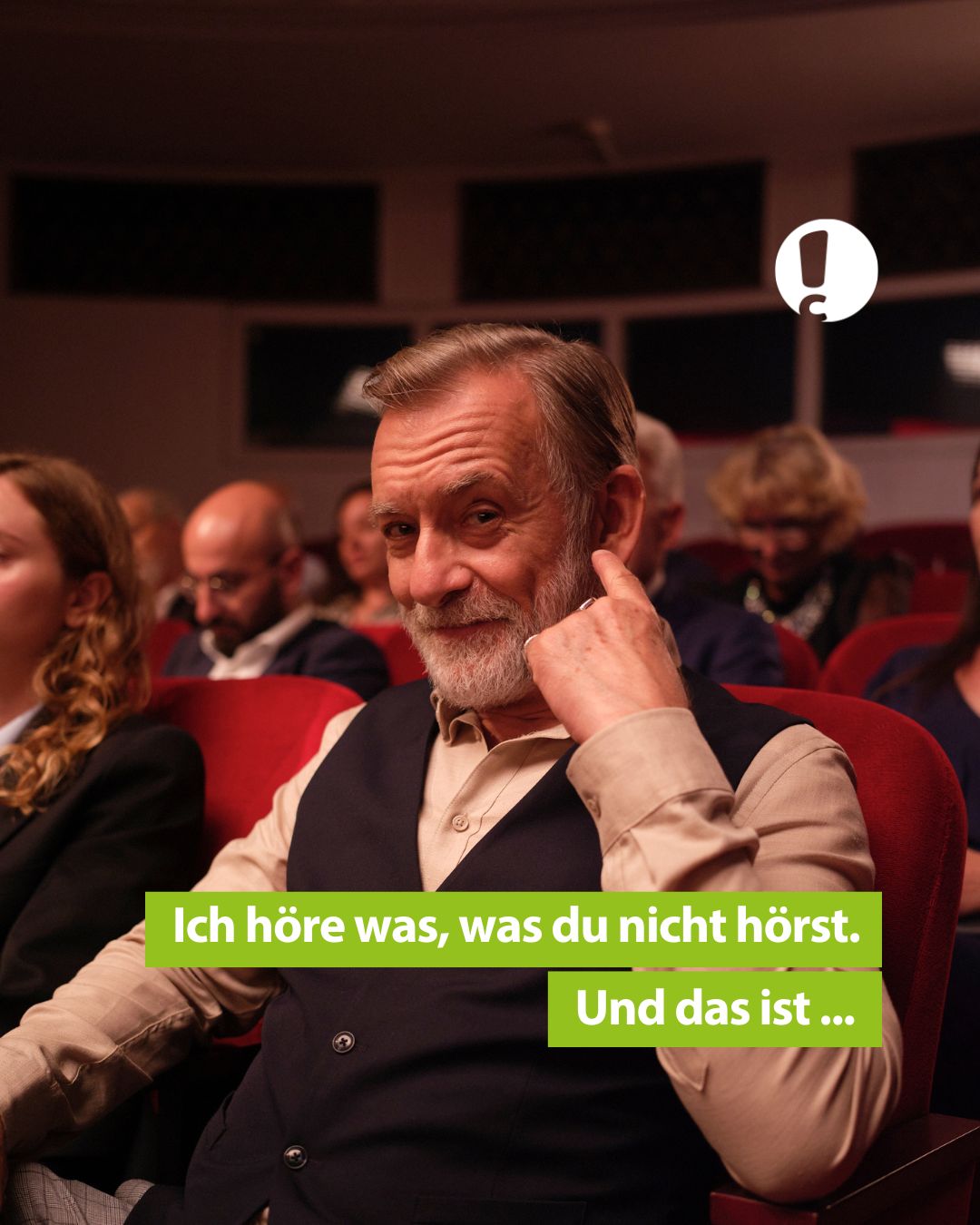 Bild zu ¿ "Ich höre was, was du nicht hörst. Und das ist...?"