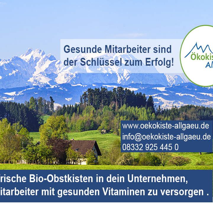 Bilder Bio-Lieferdienst Ökokiste Allgäu GmbH