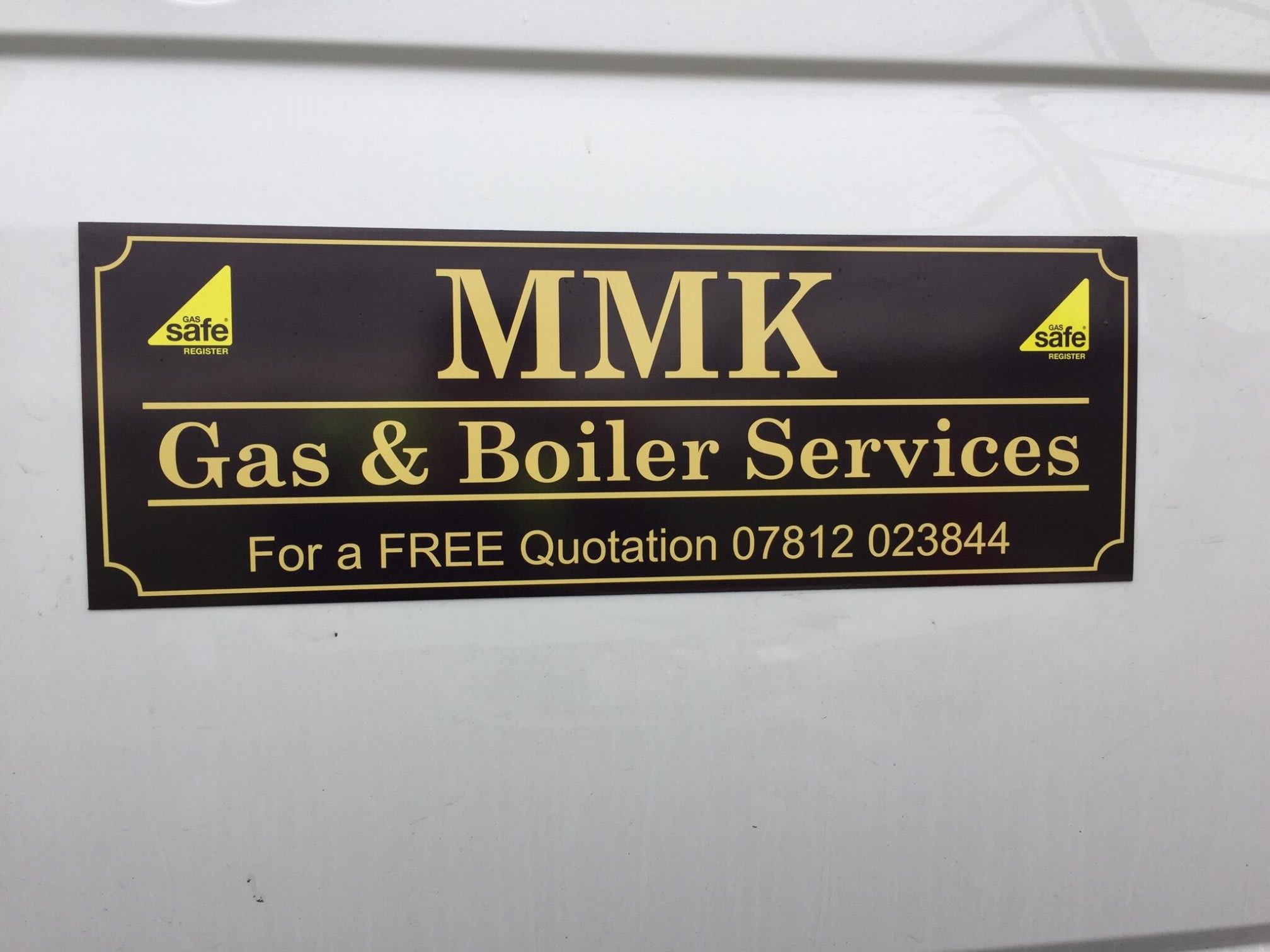 MMK Gas & Boiler Services Tamworth 07812 023844