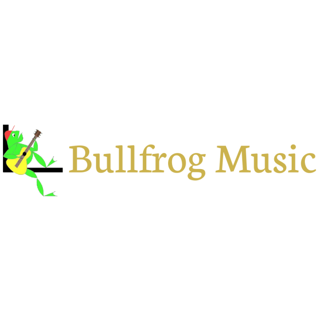 LOGO Bullfrog Music East Grinstead 01342 315602
