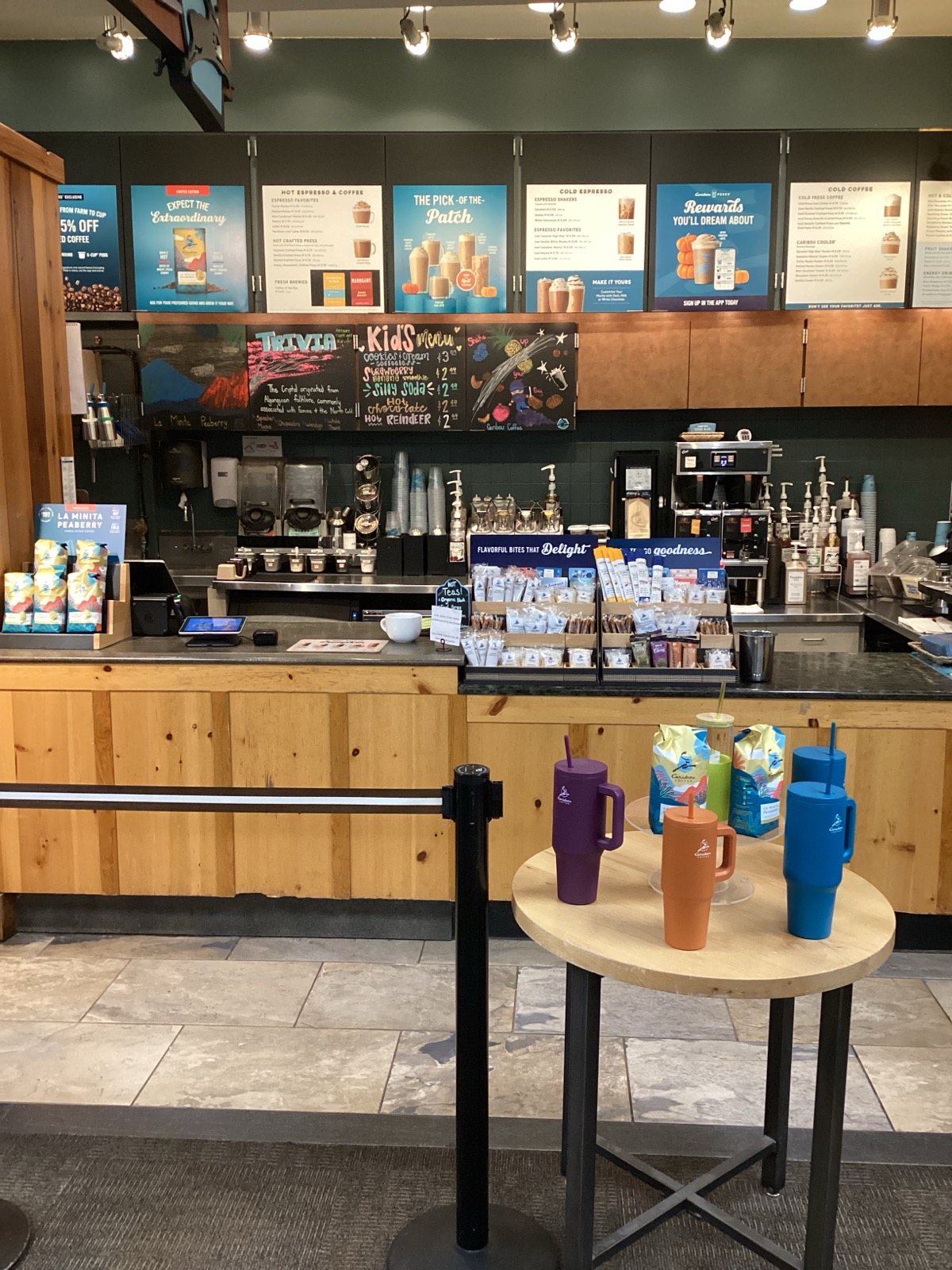 Storefront of the Caribou Coffee at 401 E County Road 42 in Burnsville