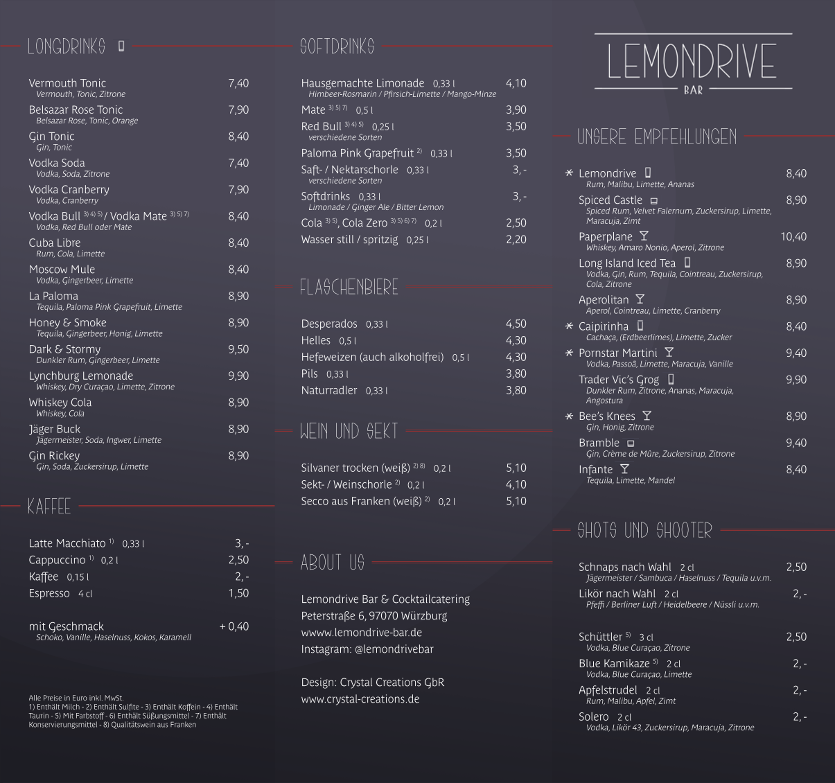 Bilder Lemondrive Bar
