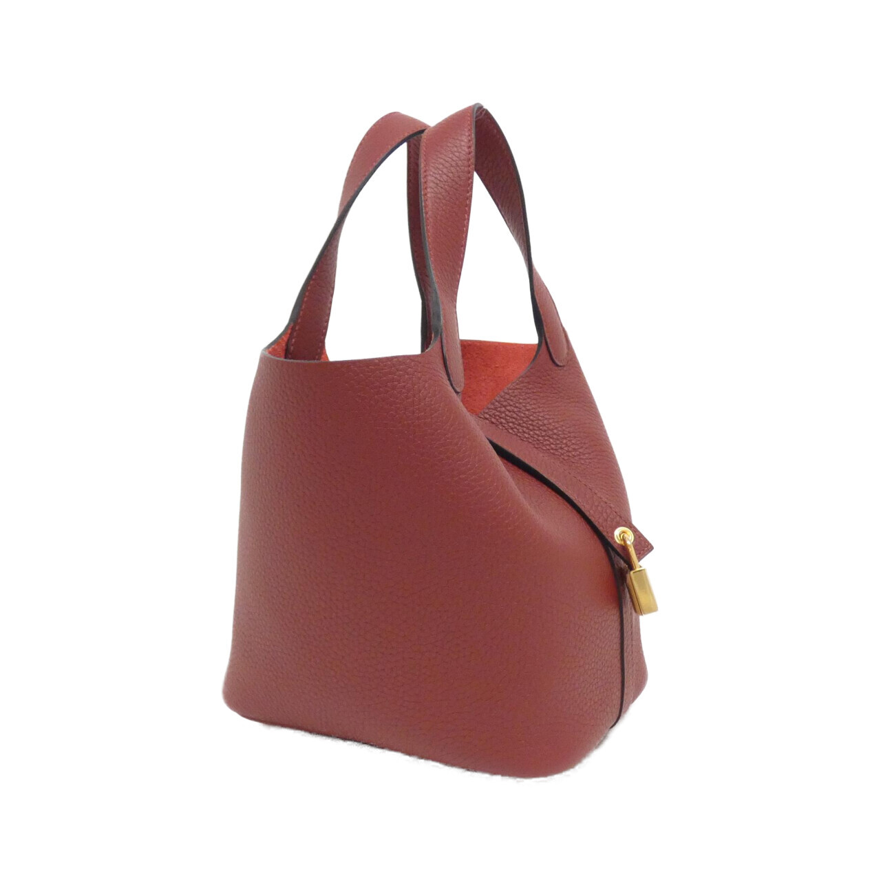 エルメス ピコタン ロック PM 056289CC トリヨンクレマンス ROUGE H ゴールド金具 W刻印