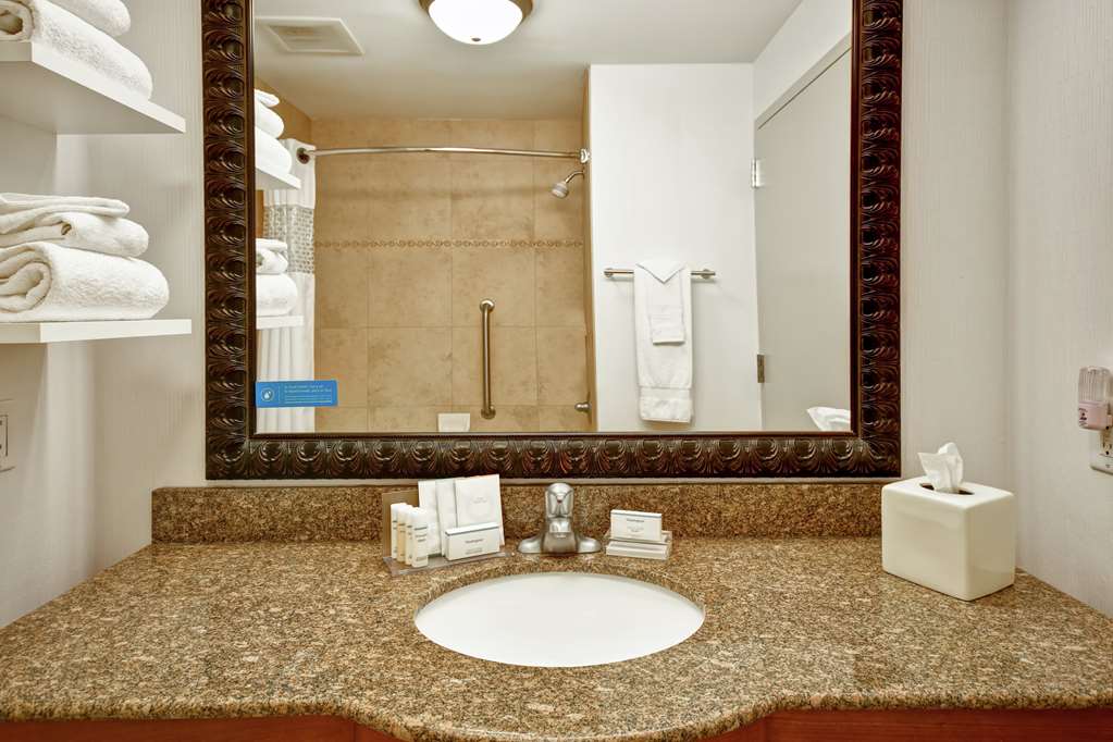 Guest room bath Hampton Inn & Suites Salt Lake City-West Jordan West Jordan (801)280-7300